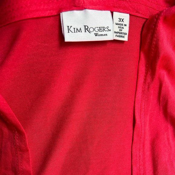 NWT Kim Rogers Elbow Sleeve Cardigan - Picture 3 of 7